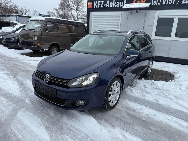 Blau Gebraucht 2010 VW Golf VI Highline Kleinwagen | 2.999 € (Superpreis) - Bild 1/4
