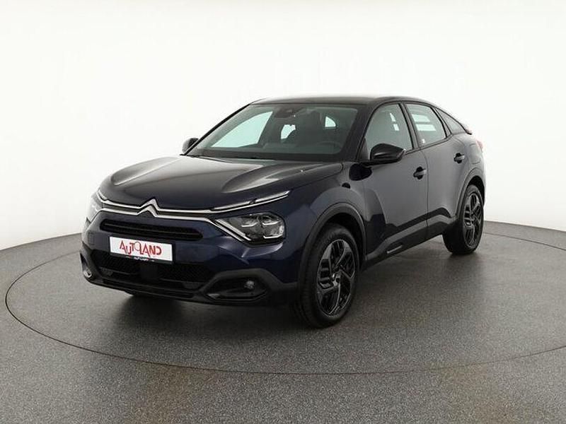 Blau Gebraucht 2024 Citroën C4 PureTech Limousine | 18.900 € - Bild 1/4