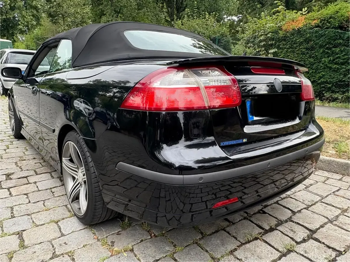 Gebraucht Saab 9-3 Cabriolet Vector 230 PS (169 kW) 2005 Schwarz Cabrio