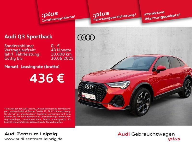 Progressivrot metallic Gebraucht 2023 Audi Q3 Sportback Ambiente SUV | 40.590 € (Etwas zu teuer) - Bild 1/3