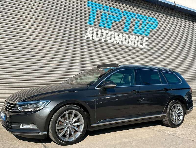 Mangangrau metallic Gebraucht 2019 VW Passat R-line Kombi | 17.300 € (Fairer Preis) - Bild 1/4