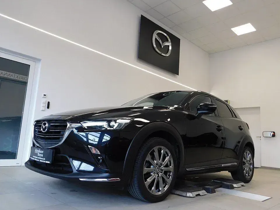 Gebraucht Mazda CX-3 Kangei 150 PS (110 kW) 2019 Schwarz SUV