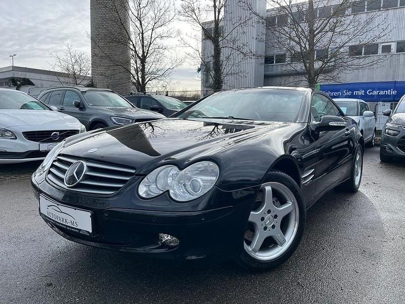 Gebraucht Mercedes SL500 AMG 306 PS (225 kW) 2002 Schwarz Cabrio