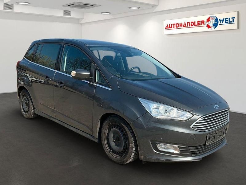 Gebraucht Ford Grand C-Max Titanium 125 PS (91 kW) 2016 Grau Van / Kleinbus