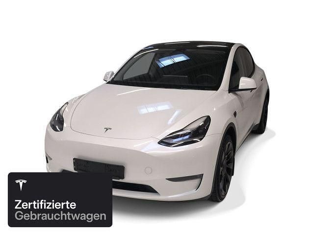 Gebraucht Tesla Model Y Long Range AWD 258 kW (351 PS) 2023 Weiß SUV