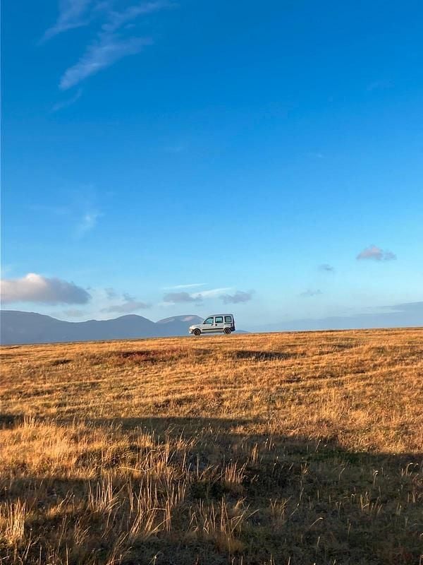 Gebraucht Renault Kangoo 96 PS (70 kW) 2001 Silber Van / Kleinbus