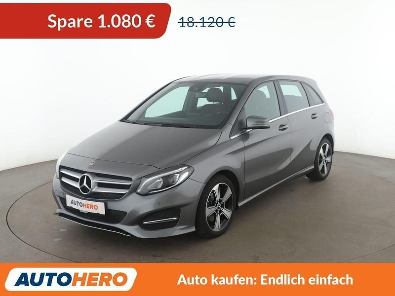 Grau Gebraucht 2018 Mercedes B220 Style Van / Kleinbus | 17.040 € (Fairer Preis) - Bild 1/3