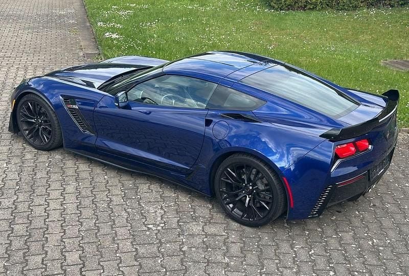 Second-hand Corvette Z06 659 CP (484 kW) 2018 Albastru Coupe