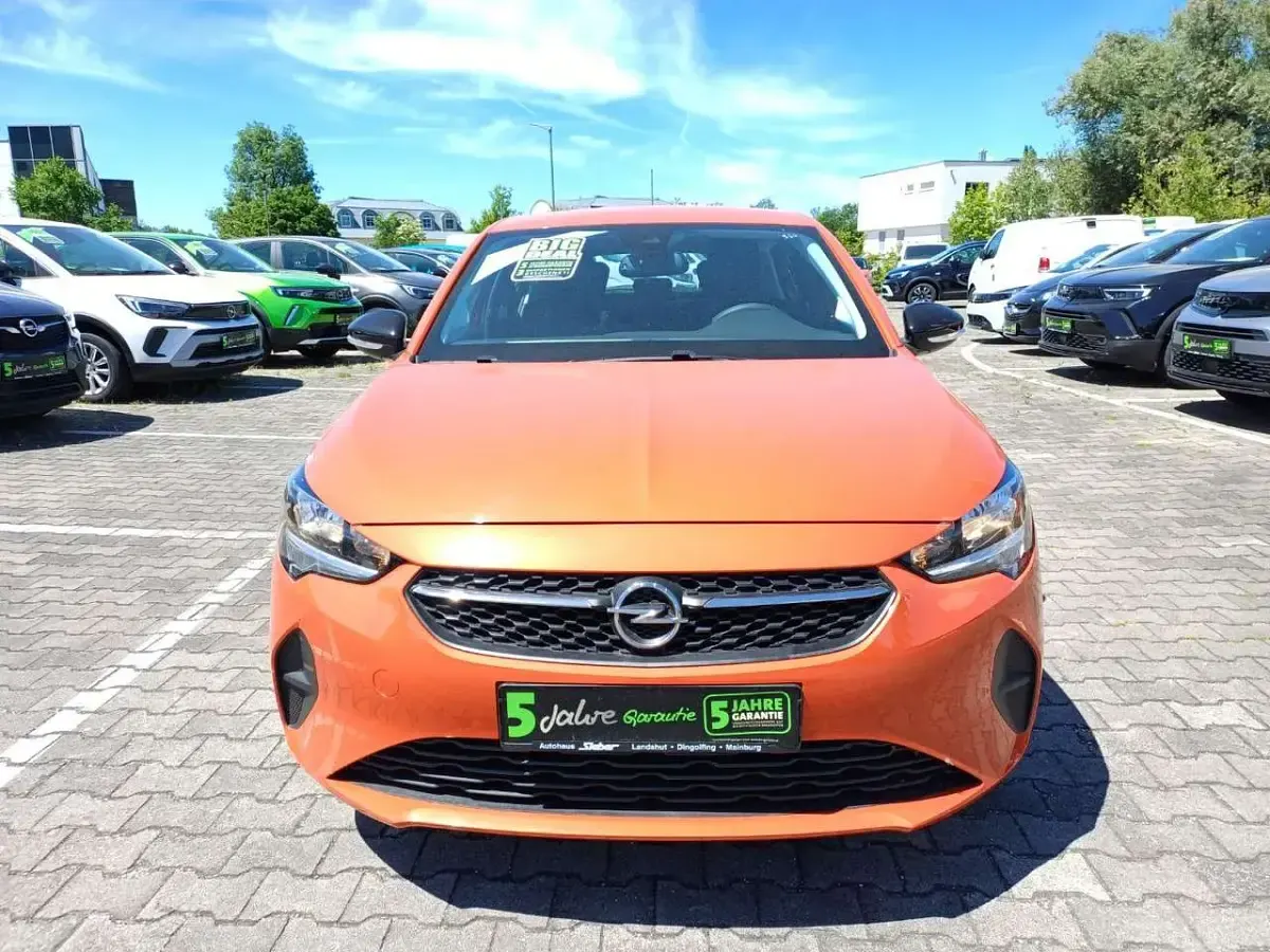 Gebraucht Opel Corsa-e Edition 100 kW (136 PS) 2022 Power orange Kleinwagen