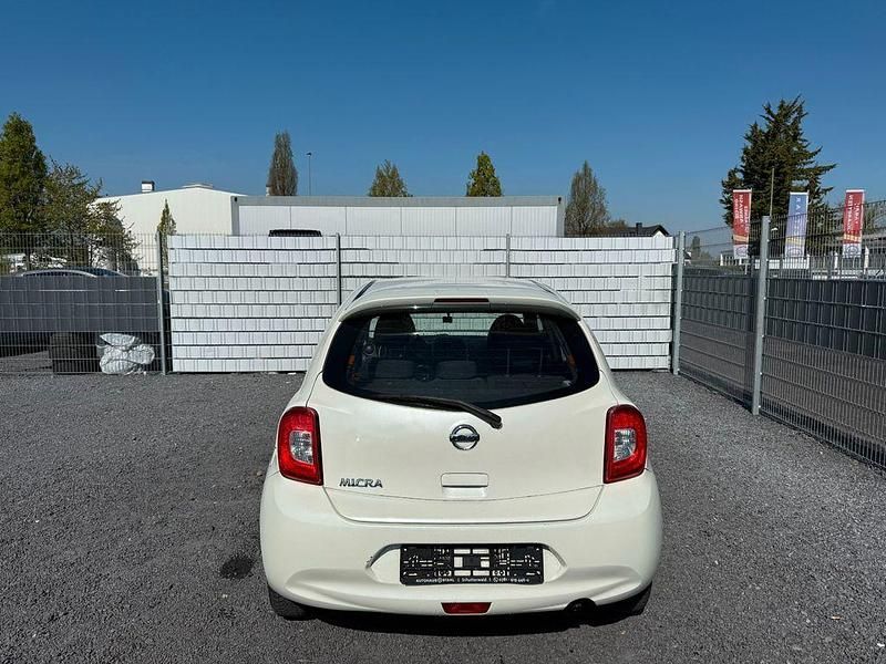 Gebraucht Nissan Micra Visia 80 PS (58 kW) 2015 Weiß Kleinwagen