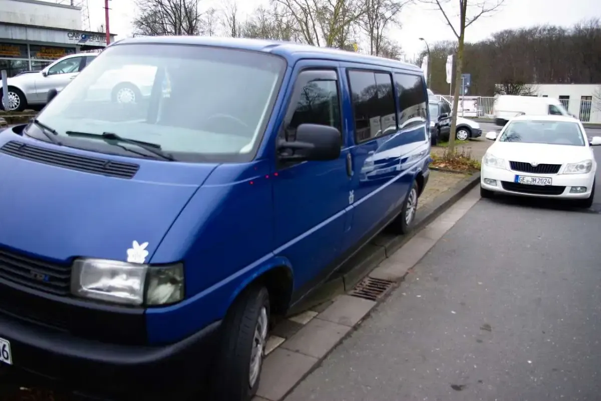 Brugt VW T4 88 HK (64 kW) 2001 Blå Van