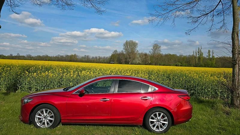 Gebraucht Mazda 6 150 PS (110 kW) 2013 Rot Limousine