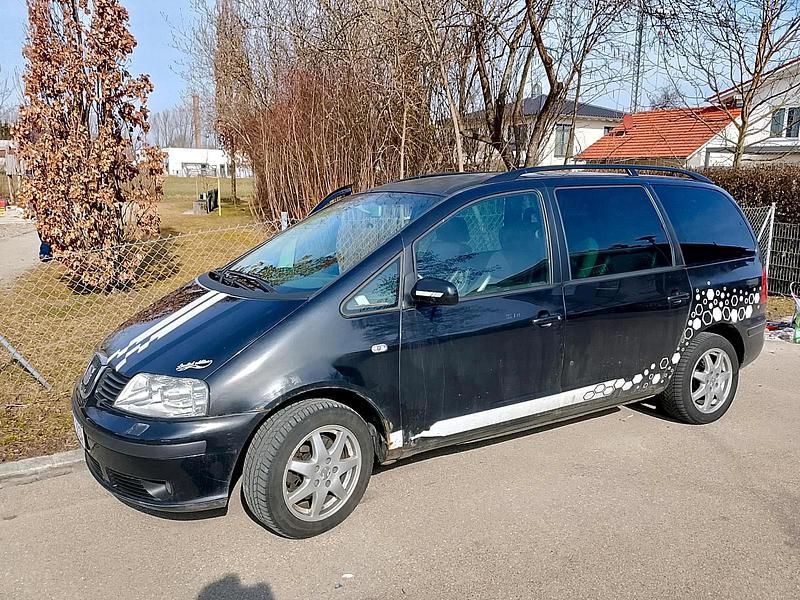 Gebraucht Seat Alhambra 130 PS (95 kW) 2005 Schwarz Van / Kleinbus