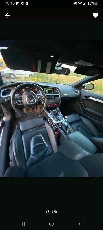 Usata Audi A5 211 CV (155 kW) 2009 Blu Coupé