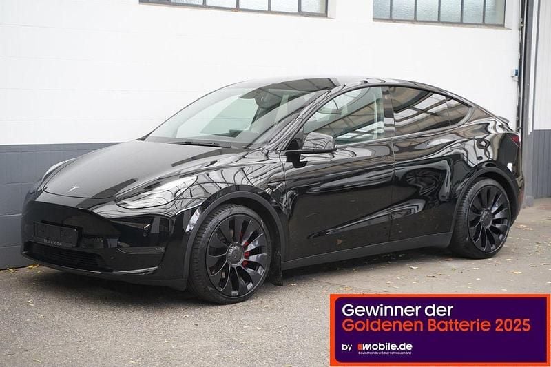 Schwarz Gebraucht 2022 Tesla Model Y Performance SUV | 34.550 € (Guter Preis) - Bild 1/4