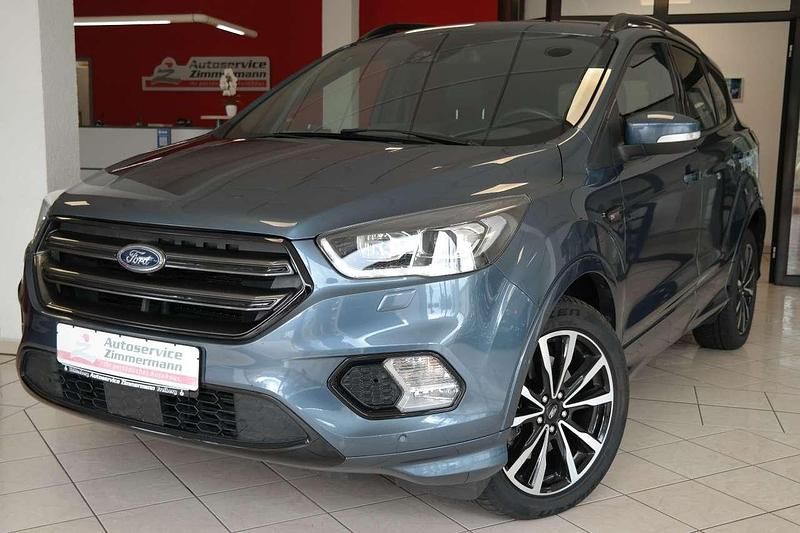 Blau Gebraucht 2019 Ford Kuga ST-Line SUV | 22.270 € (Etwas zu teuer) - Bild 1/4