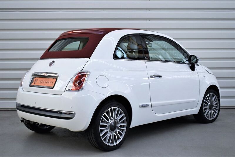 Gebraucht Fiat 500C Lounge 69 PS (50 kW) 2014 Weiß Cabrio