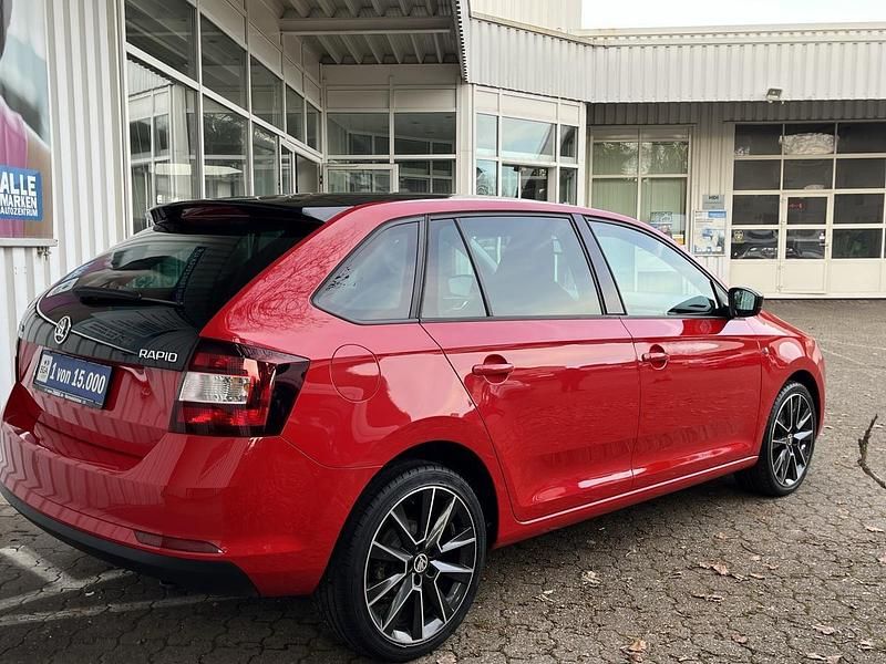 Gebraucht Skoda Rapid Style 105 PS (77 kW) 2015 Rot
