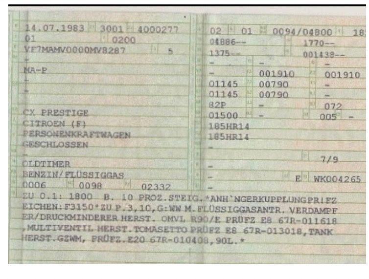 Gebraucht Citroën CX 128 PS (94 kW) 1983 Braun Kleinwagen