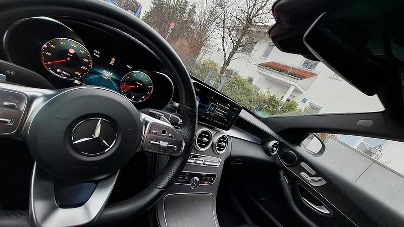 Gebraucht Mercedes C300 AMG 2019 Grau Limousine