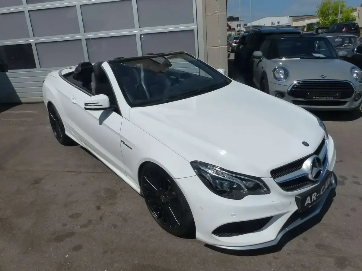 Gebraucht Mercedes E350 AMG 252 PS (185 kW) 2013 Weiß Cabrio
