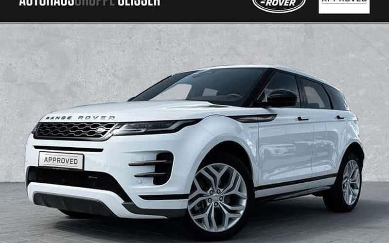 Weiß Gebraucht 2023 Land Rover Range Rover evoque SE Dynamic SUV | 51.470 € (Teuer) - Bild 1/4