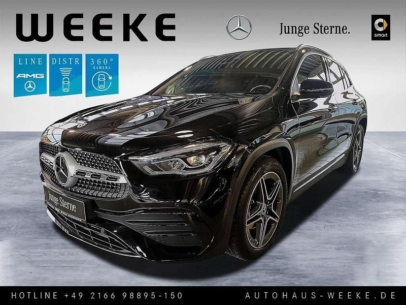 Schwarz Gebraucht 2023 Mercedes GLA180 AMG line SUV | 35.769 € (Fairer Preis) - Bild 1/4