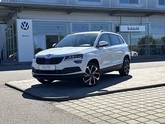 Weiß Gebraucht 2021 Skoda Karoq Executive SUV | 25.470 € (Guter Preis) - Bild 1/4