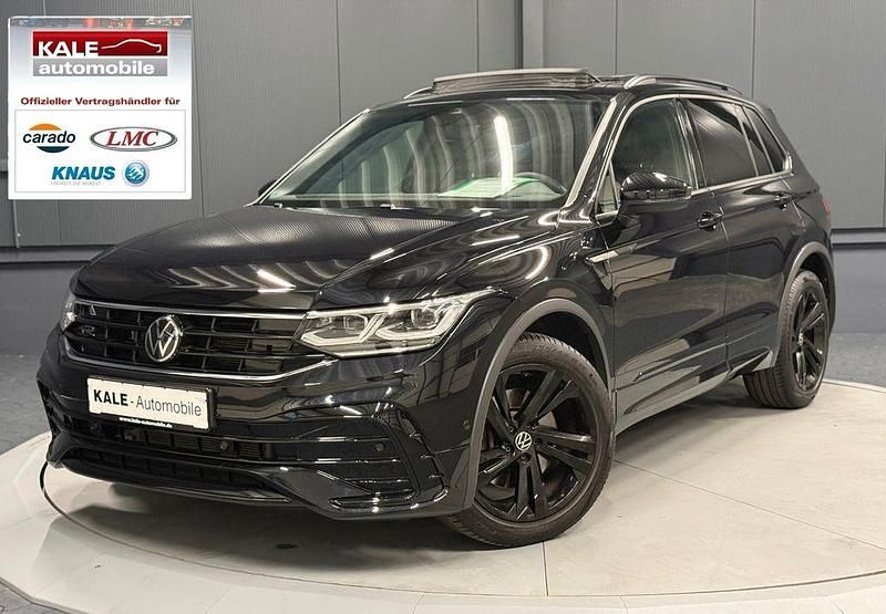 Schwarz metallic (deep black perleffekt) Gebraucht 2022 VW Tiguan Style SUV | 35.890 € (Fairer Preis) - Bild 1/4
