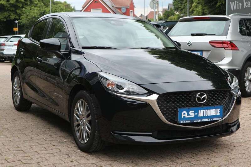 Schwarz Gebraucht 2021 Mazda 2 Kizoku Kleinwagen | 14.900 € (Fairer Preis) - Bild 1/4