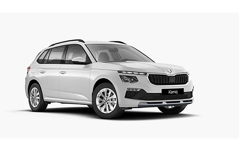 Mondweiß metallic Neu 2025 Skoda Kamiq Drive SUV | 24.950 € (Fairer Preis) - Bild 1/4