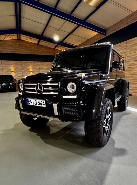 Schwarz Gebraucht 2016 Mercedes G500 4x4² SUV | 119.999 € - Bild 1/4
