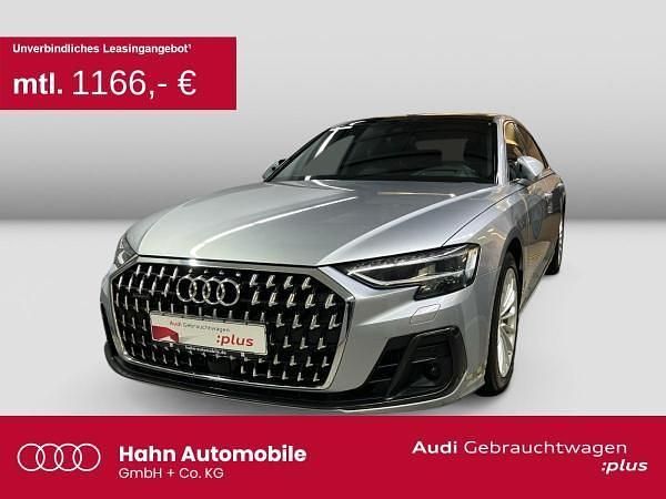 Silber (florettsilber metallic) Gebraucht 2022 Audi A8L Ambiente Limousine | 59.899 € (Superpreis) - Bild 1/3