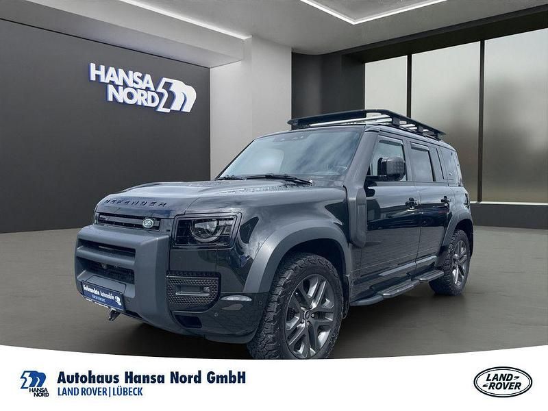 Schwarz Gebraucht 2022 Land Rover Defender SUV | 66.850 € (Teuer) - Bild 1/4