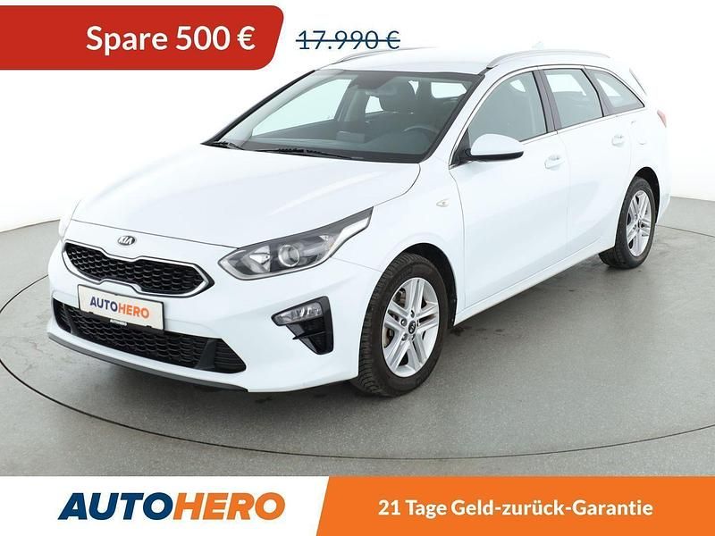 Weiß Gebraucht 2019 Kia Ceed Vision Kombi | 17.490 € (Fairer Preis) - Bild 1/3