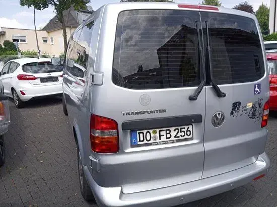 Gebraucht VW T5 102 PS (75 kW) 2008 Silber Van