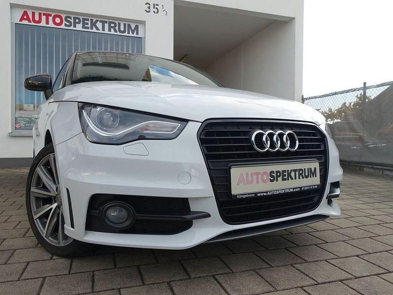 Weiß Gebraucht 2013 Audi A1 Sportback S-Line Kleinwagen | 11.800 € (Fairer Preis) - Bild 1/4
