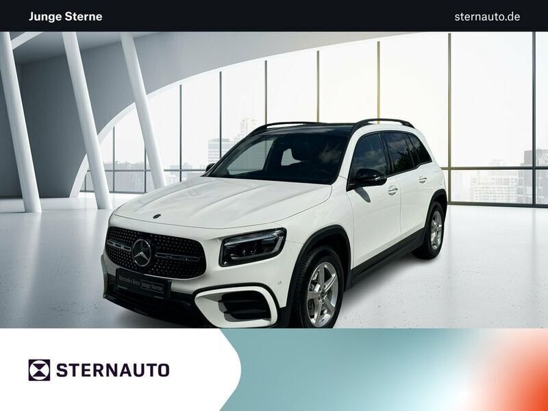 Weiß Gebraucht 2024 Mercedes GLB200 AMG line SUV | 43.911 € (Fairer Preis) - Bild 1/4