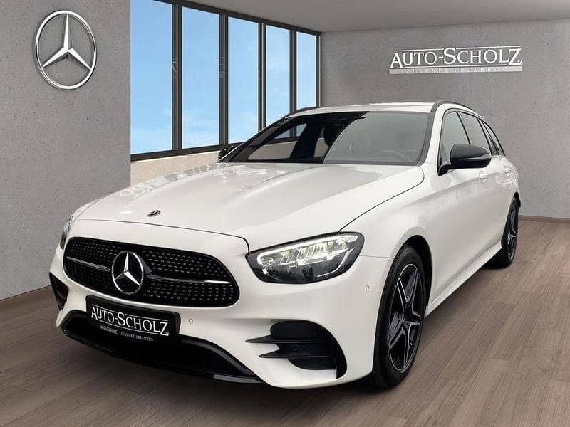 Gebraucht Mercedes E220 AMG 200 PS (147 kW) 2022 Weiß Limousine