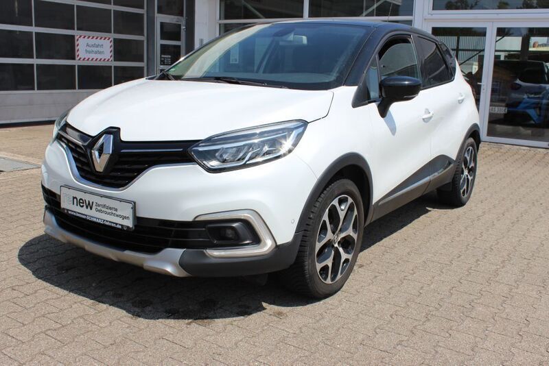 Blanc qnc+ noir gne Gebraucht 2017 Renault Captur Intens SUV | 9.990 € (Guter Preis) - Bild 1/4