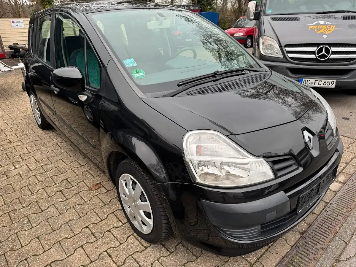 Gebraucht Renault Modus 75 PS (55 kW) 2008 Schwarz Van / Kleinbus