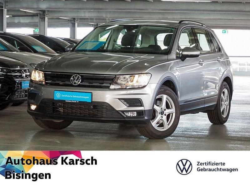 Silber Gebraucht 2018 VW Tiguan Trendline SUV | 16.490 € (Guter Preis) - Bild 1/3