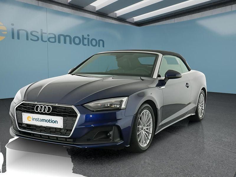 Blau Gebraucht 2022 Audi A5 Cabriolet Cabrio | 36.399 € (Fairer Preis) - Bild 1/4