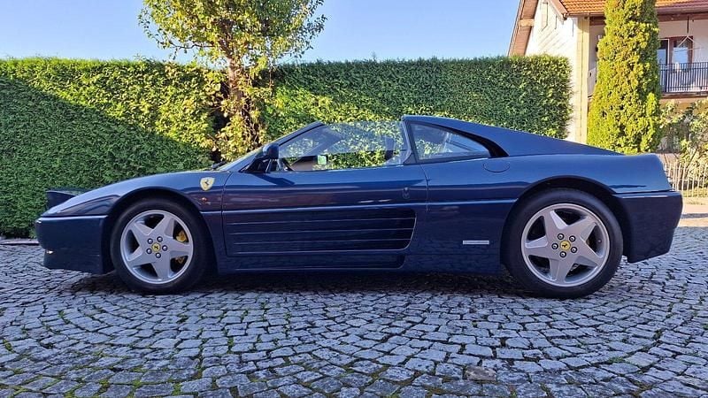 Gebraucht Ferrari 348 320 PS (235 kW) 1994 Blau Cabrio