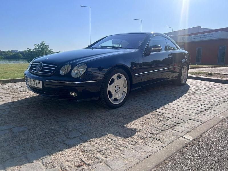 Blau Gebraucht 2003 Mercedes CL600 Coupé | 25.500 € - Bild 1/4