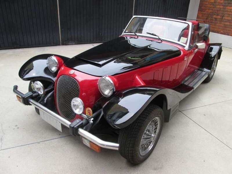 Rot Gebraucht 1986 Panther Kallista Cabrio | 29.500 € - Bild 1/4