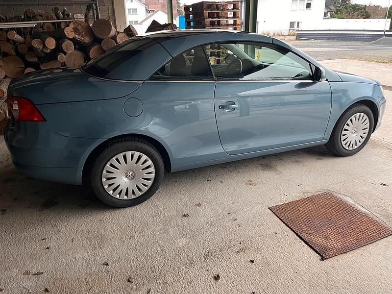 Brugt VW Eos 116 HK (85 kW) 2006 Blå Cabriolet