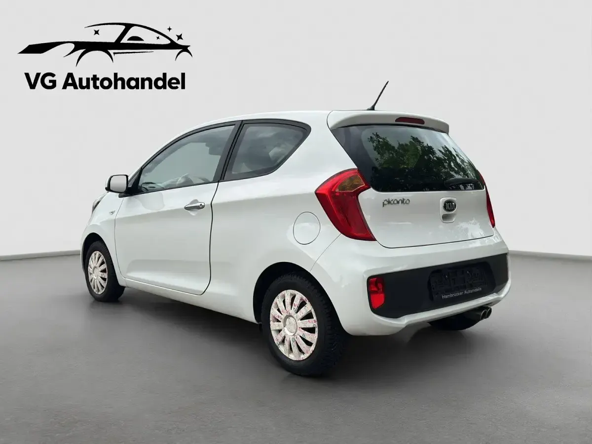 Gebraucht Kia Picanto Edition 7 69 PS (50 kW) 2012 Schneeweiss Kleinwagen