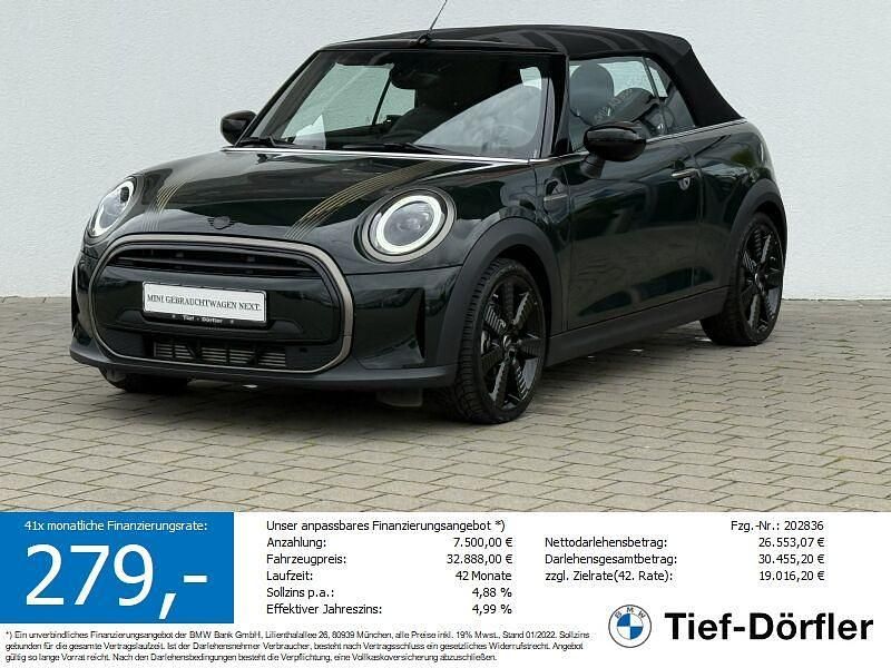 Rebel green uni Gebraucht 2023 Mini Cooper Cabriolet Resolute Edition Cabrio | 29.890 € (Fairer Preis) - Bild 1/4