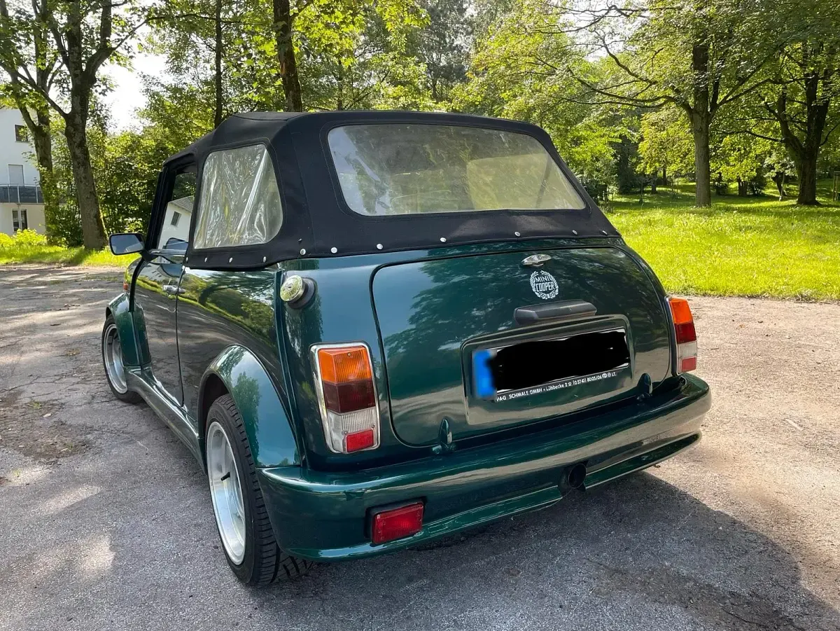 Usata Mini Cooper Cabriolet 66 CV (48 kW) 1991 Verde Cabrio
